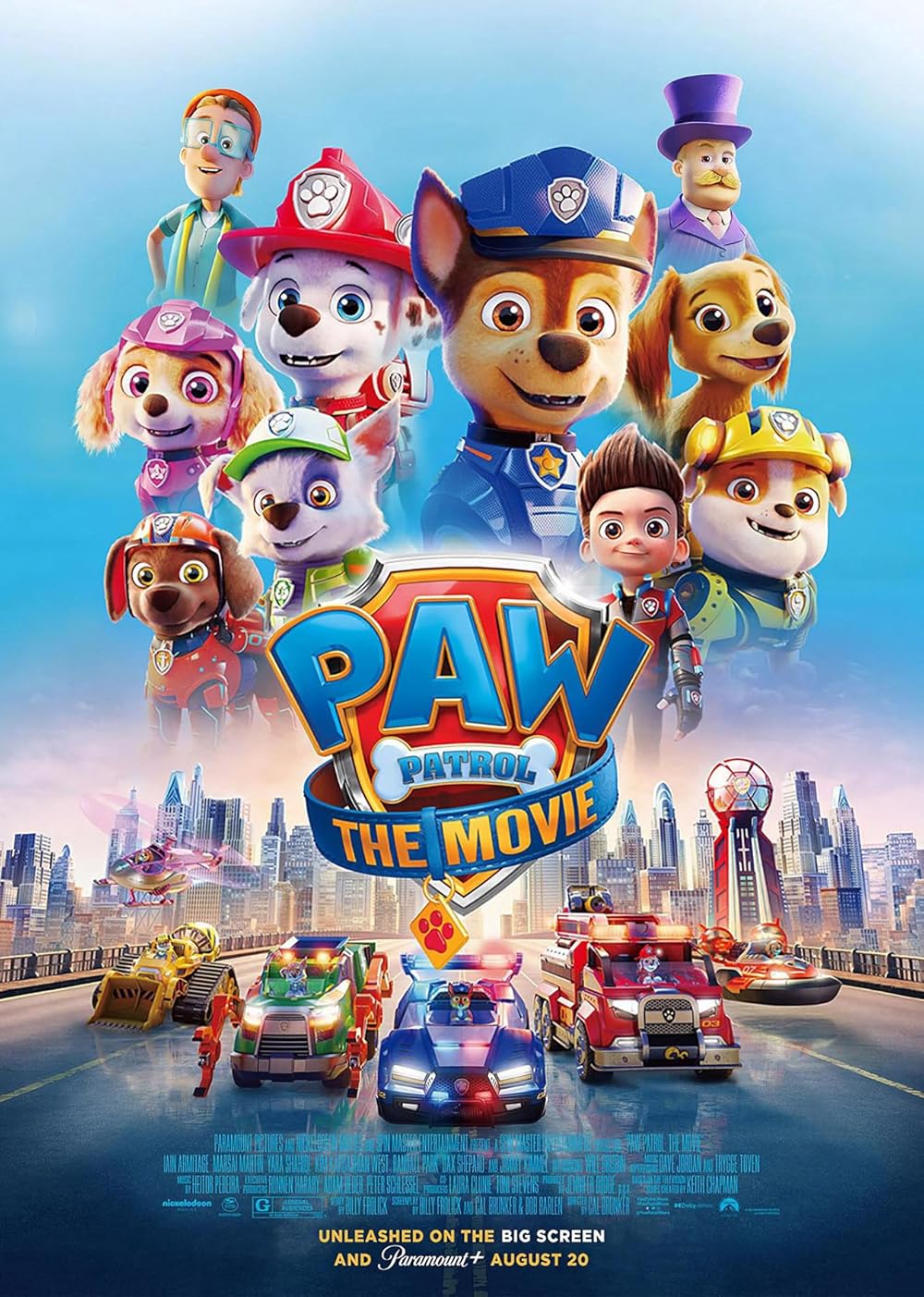پوستر Paw Patro The Movie