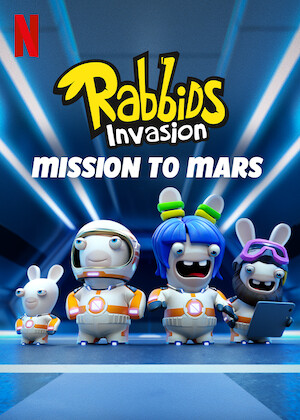 پوستر Rabbids Invasion Mission to Mars