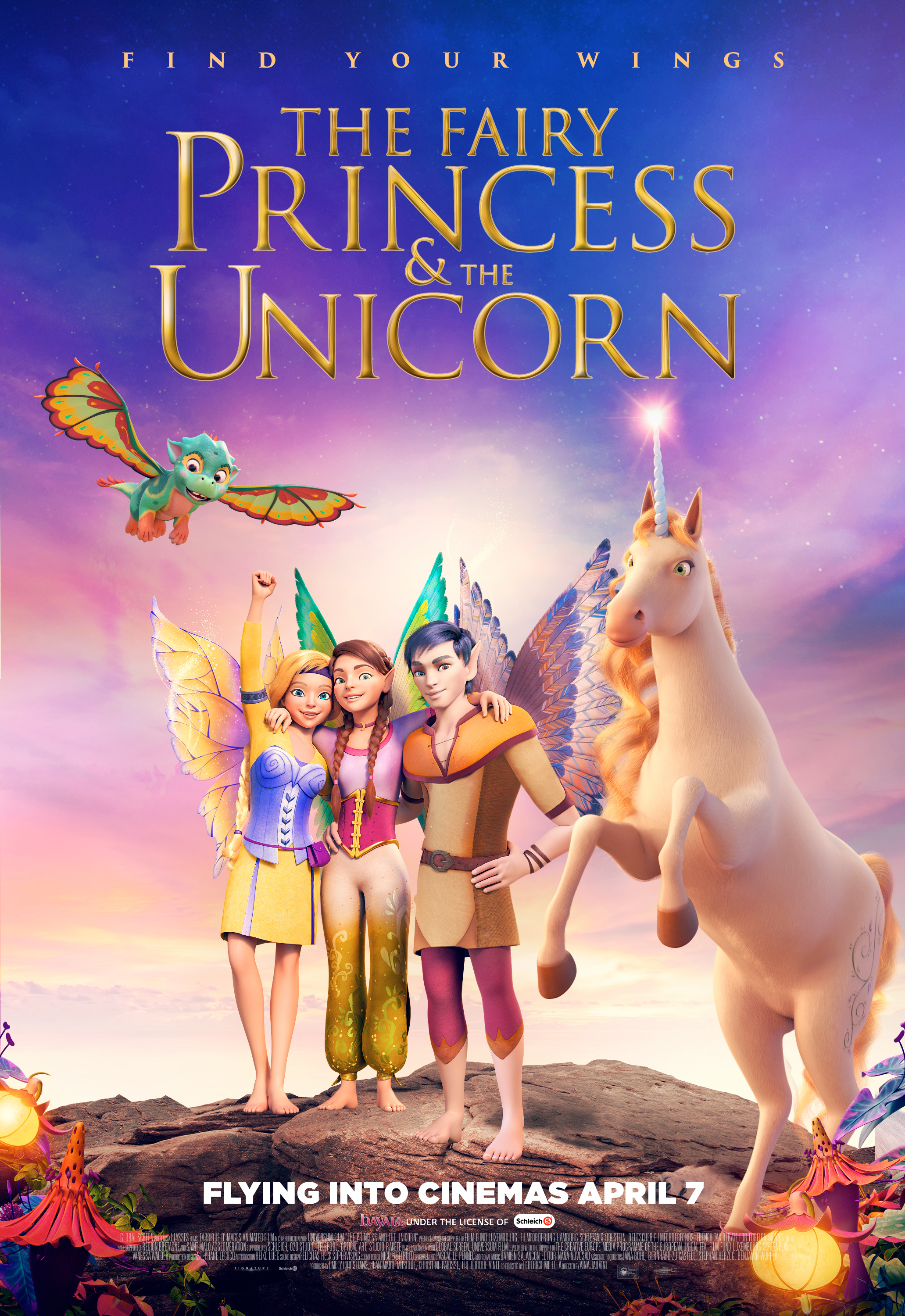 پوستر The Fairy Princess and the Unicorn