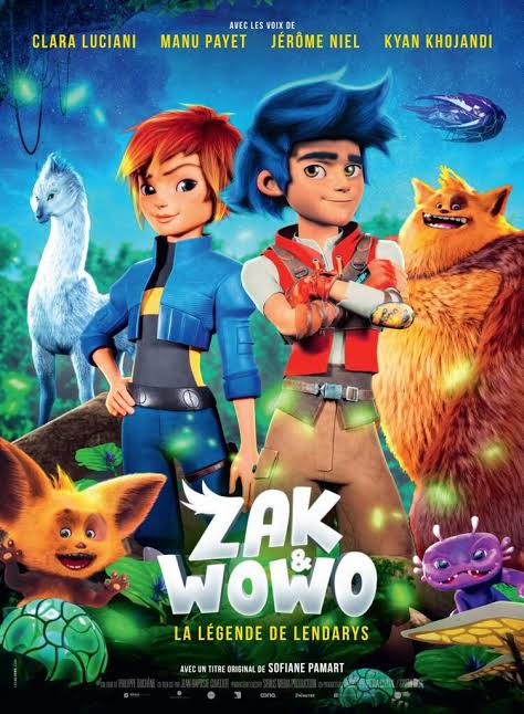 پوستر Zak And Wowo la lgende de Lendarys