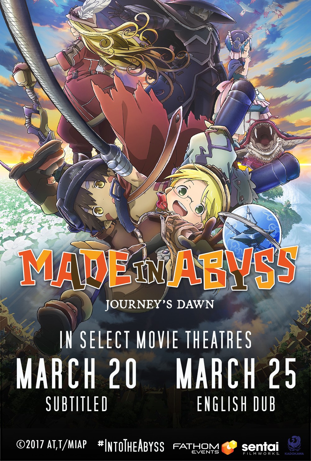 پوستر Made in Abyss Wandering Twilight