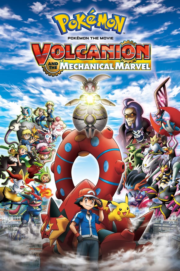 پوستر Pokemon the Movie Volcanion and the Mechanical Marvel