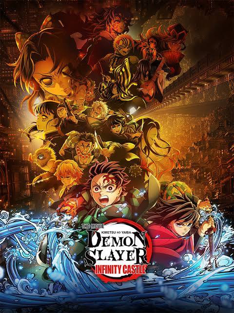 پوستر Demon Slayer Kimetsu no Yaiba Infinity Castle