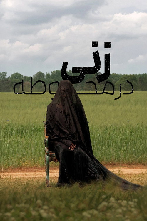 پوستر زنی در محوطه