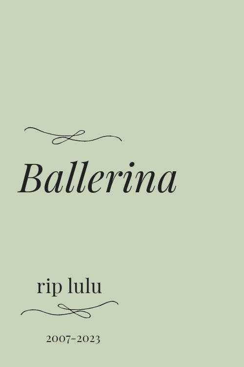 پوستر Ballerina