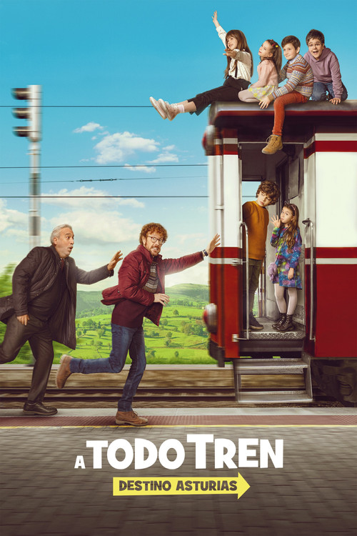 پوستر A todo tren: destino Asturias