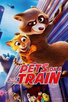 پوستر Pets on a Train
