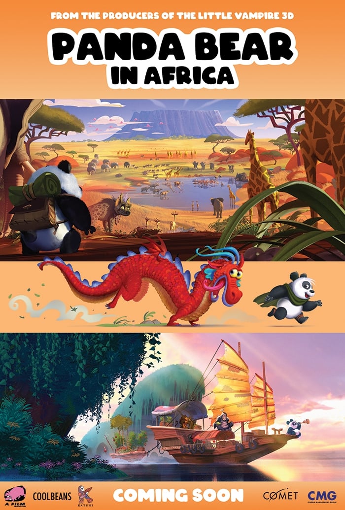 پوستر Panda Bear in Africa