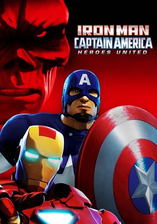 پوستر Iron Man & Captain America: Heroes United